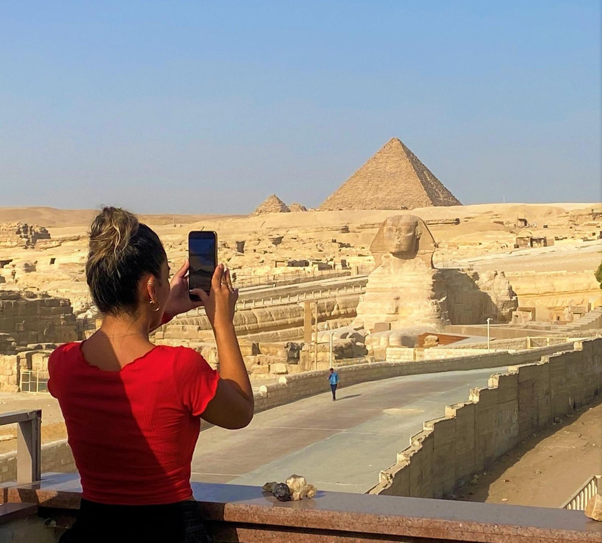 Seven Pyramids Panoramic View Frühstückspension Kafret el-Gabal
